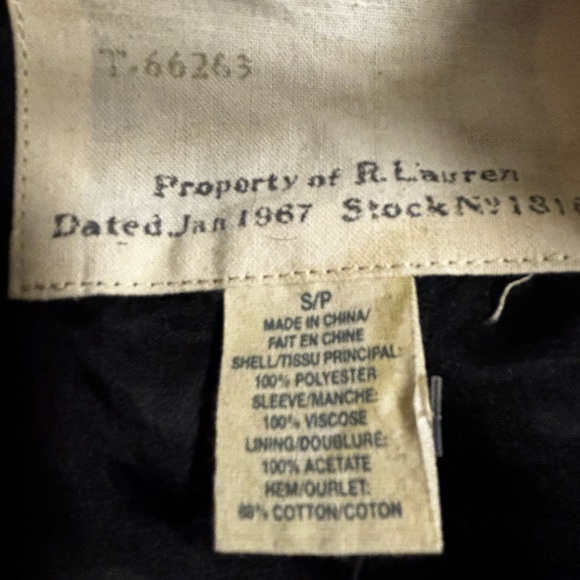 Ralph Lauren Black Sequin Bomber Jacket - Picture 7 of 7